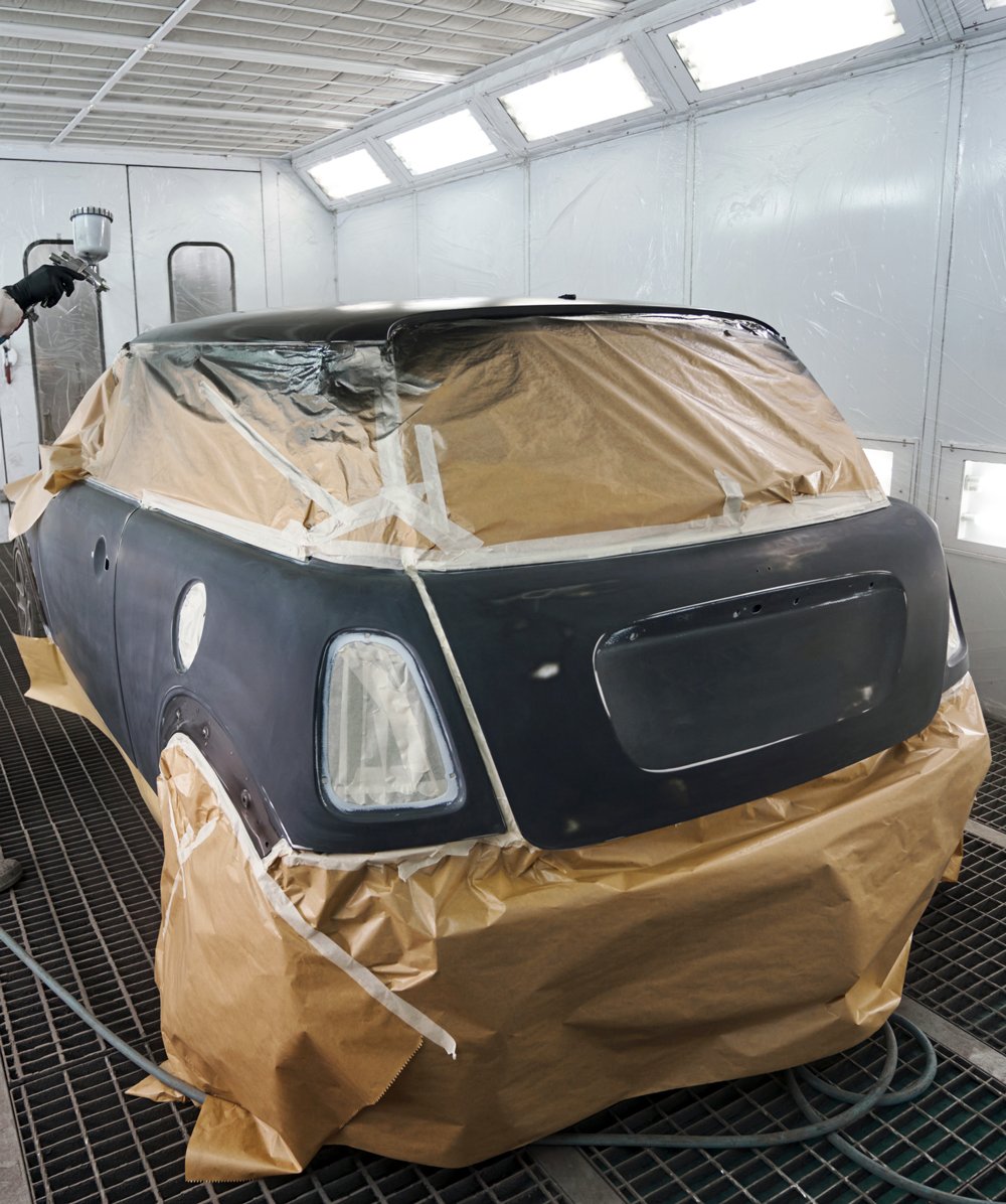 blindaje-invaco-mexico-proceso-pintura-mini-cooper